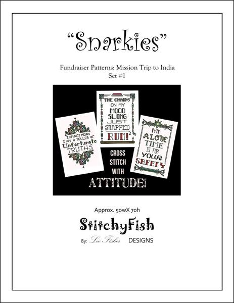 (image for) Snarkies Set #1 Cross Stitch with Attitude